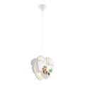 Eglo 96951 - Otroški lestenec na vrvici LOUIE 1xE27/60W/230V