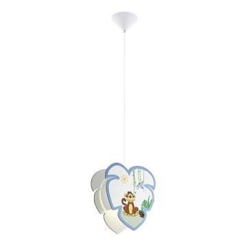 Eglo 96952 - Otroški lestenec na vrvici LOUIE 1xE27/60W/230V