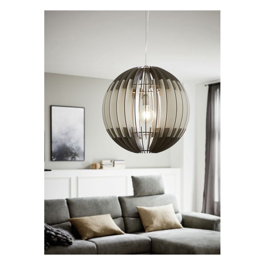 Eglo 96973 - Lestenec na vrvici OLMERO 1xE27/60W/230V