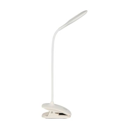 Eglo - LED Zatemnitvena svetilka s sponko 1xLED/3W/230V 500 mAh bela