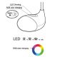 Eglo - LED Zatemnitvena namizna svetilka 1xLED/2,2W+0,3W/230V RGB