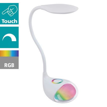 Eglo - zatemnljiva LED namizna svetilka LED/2,2W+0,3W/230V RGB