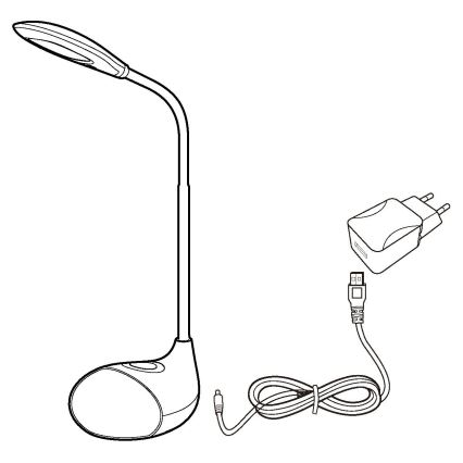 Eglo - zatemnljiva LED namizna svetilka LED/2,2W+0,3W/230V RGB