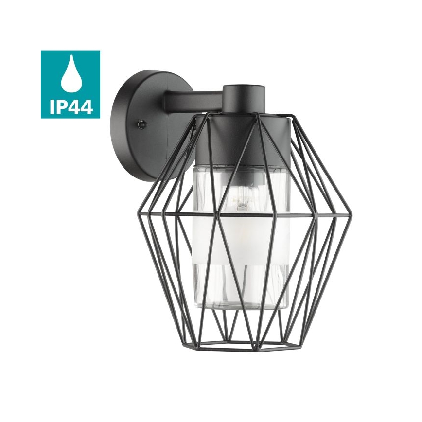Eglo - Zunanja stenska svetilka 1xE27/60W/230V IP44