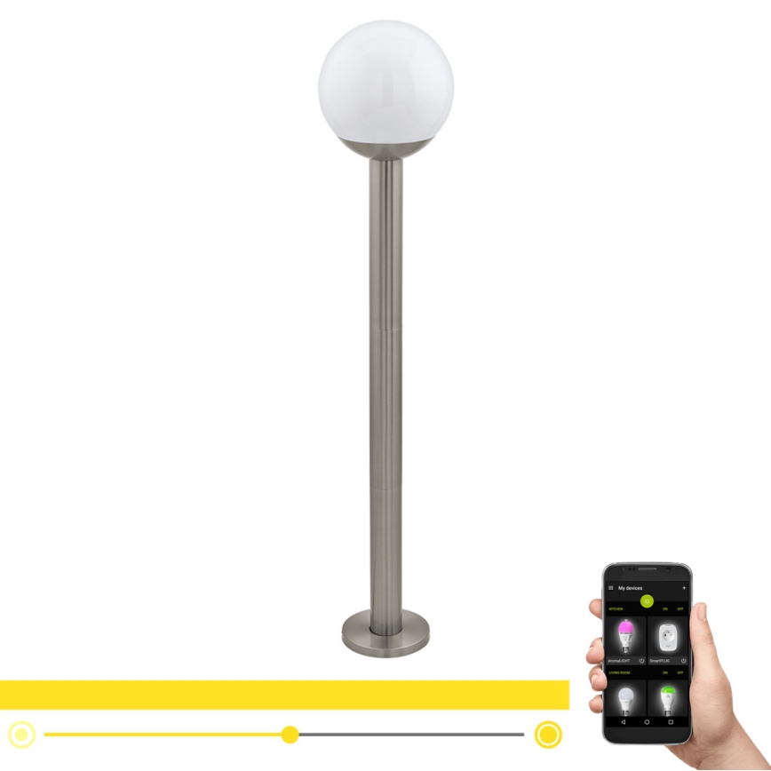 Eglo 97249 - LED zunanja svetilka z zatemnjevanjem NISIA-C 1xE27/9W/230V 980 mm IP44