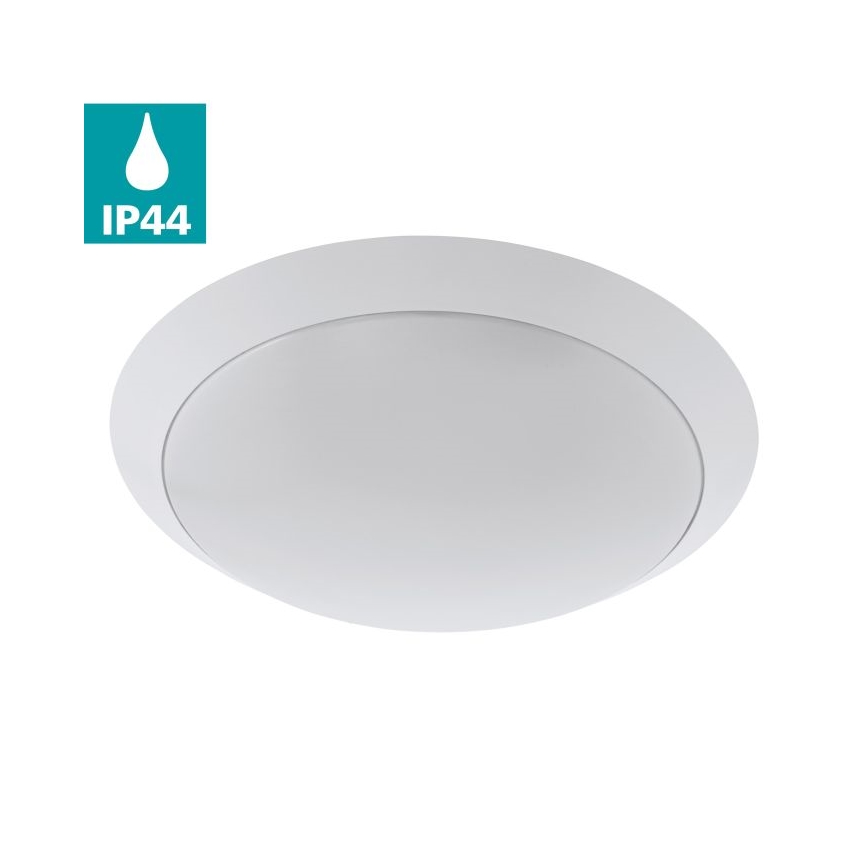 Eglo - LED Kopalniška stropna svetilka LED/11W/230V bela IP44