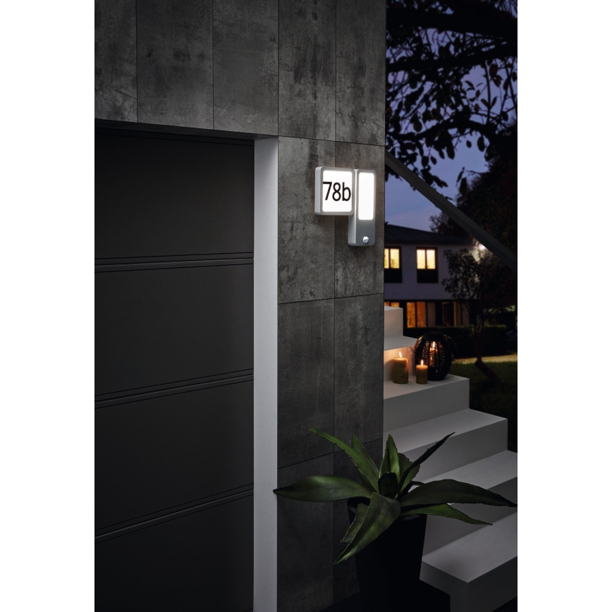 Eglo - LED Zunanja stenska svetilka 2xLED/2,7W + LED/3,6W/230V IP44