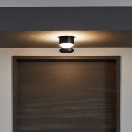 Eglo - LED Zunanje stensko svetilo LED/11W/230V črno IP44