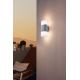 Eglo 97313 - LED Zunanja stenska svetilka s senzorjem FAVRIA 1 2xLED/5,5W/230V