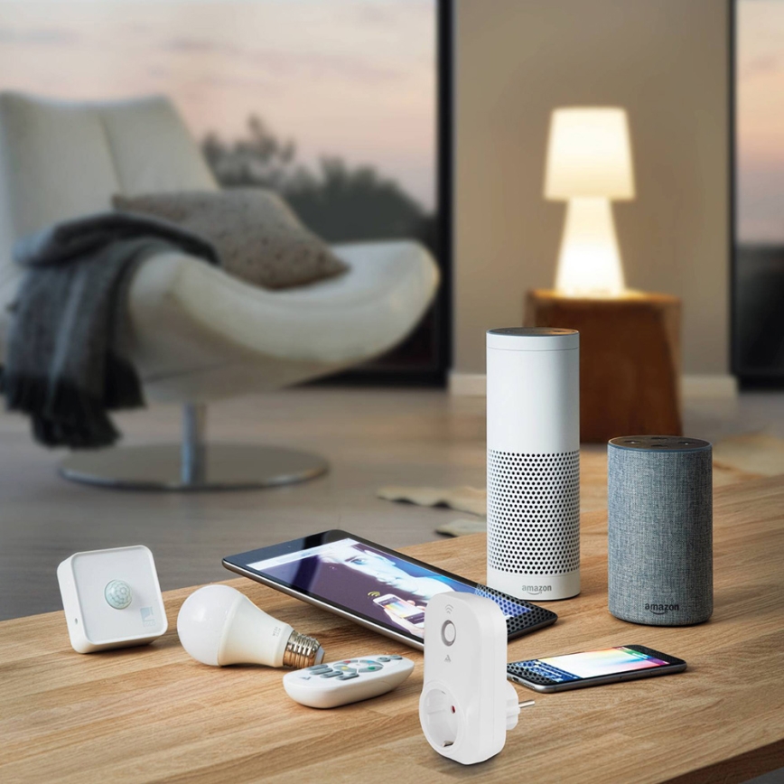 Eglo - Zunanji senzor gibanja CONNECT SENSOR 12 m 3xAA bel IP44
