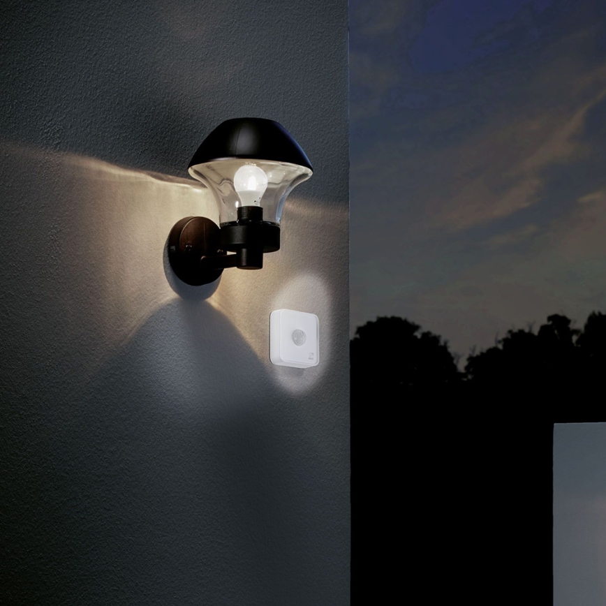 Eglo - Zunanji senzor gibanja in senzor zatemnitve CONNECT SENSOR 12 m 3xAA bel IP44