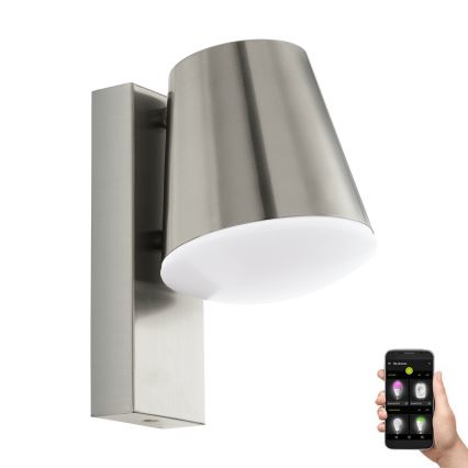 Eglo - LED Zatemnitvena zunanja stenska svetilka CALDIERO-C 1xE27/9W/230V IP44