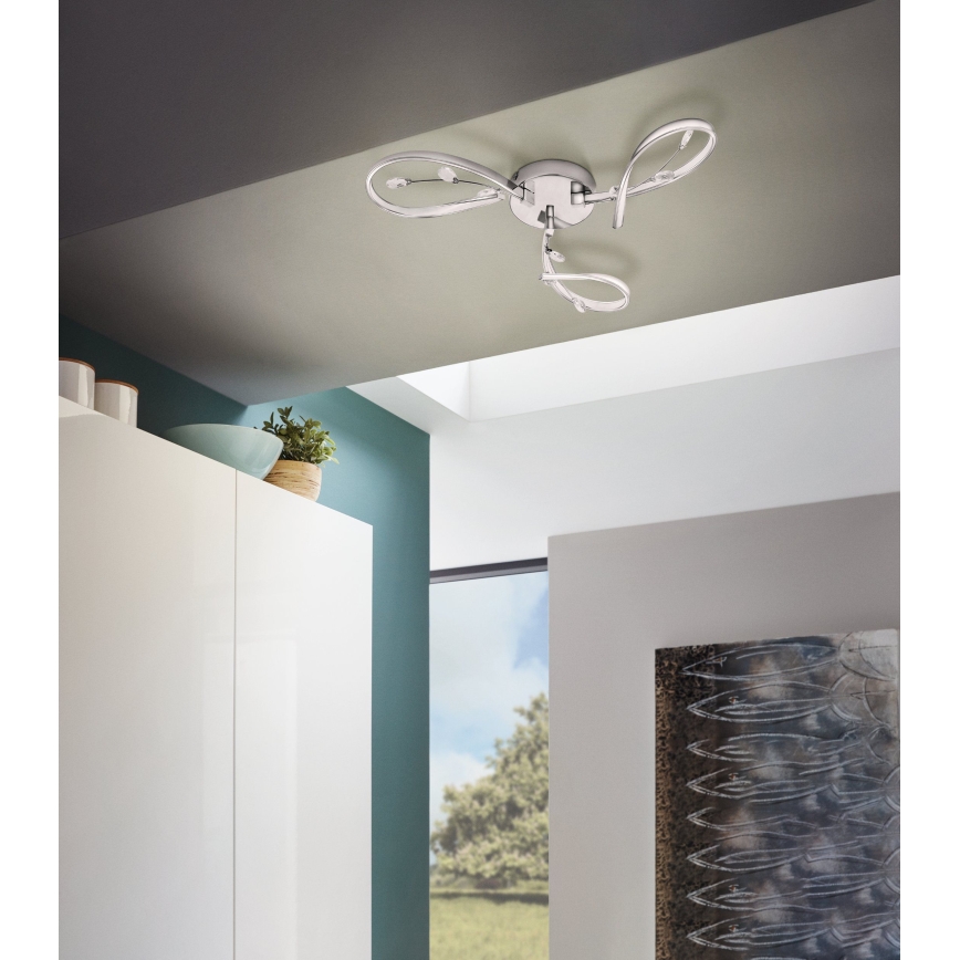 Eglo - LED Lestenec 3xLED/6,6W/230V