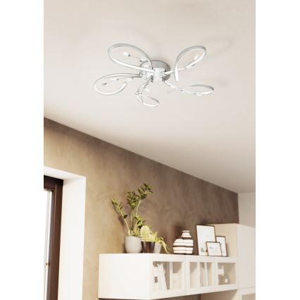 Eglo - LED Lestenec 5xLED/6,6W/230V