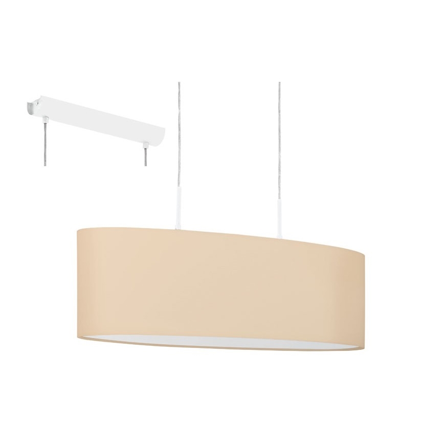EGLO 97563 - Lestenec na vrvici PASTERI-P 2xE27/60W/230V