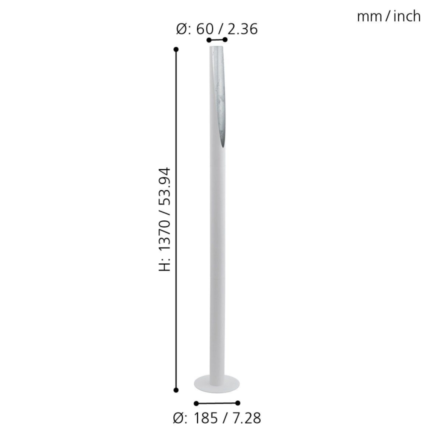 Eglo - LED Talna svetilka 1xGU10/4,5W/230V
