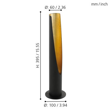Eglo - LED Namizna svetilka 1xGU10/4,5W/230V