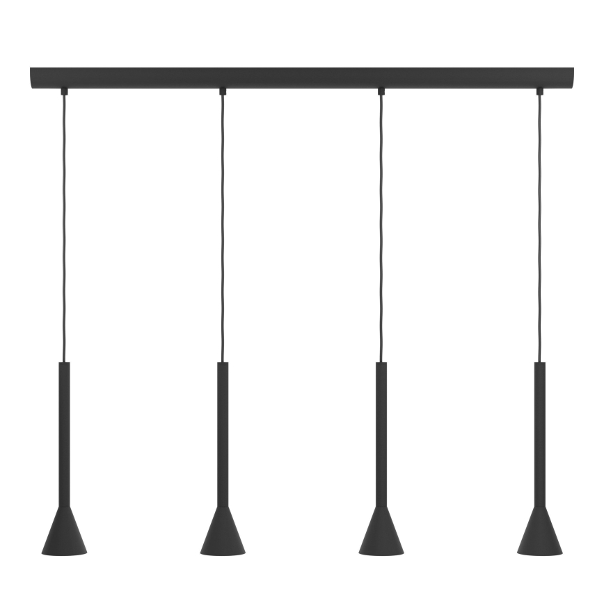 Eglo - LED Lestenec na vrvici 4xGU10/5W/230V