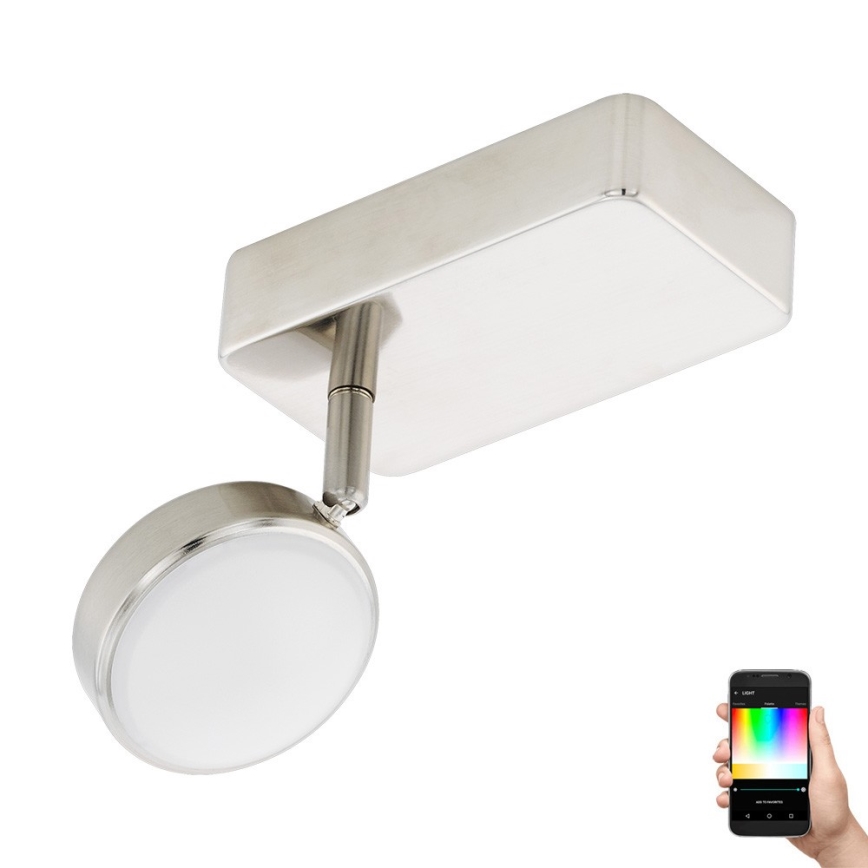 Eglo 97714 - LED RGB Zatemnitveni reflektor CORROPOLI-C LED/5W/230V