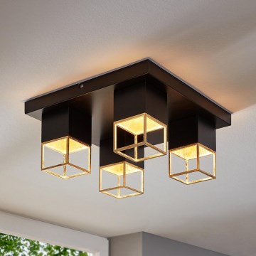 Eglo 97731 - LED pritrjena stropna svetilka MONTEBALDO 4xGU10/5W/230V