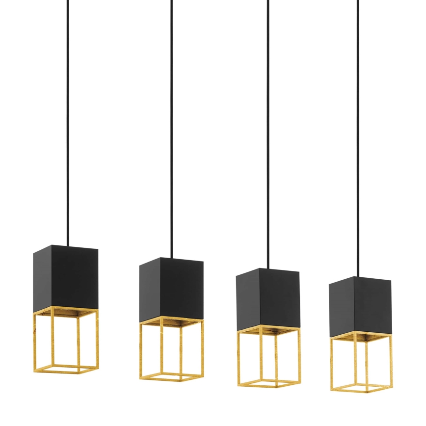Eglo - LED Lestenec na vrvici 4xGU10/5W/230V