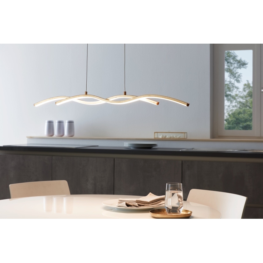Eglo - LED Lestenec na vrvici 2xLED/8,5W/230V