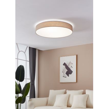 Eglo - LED Zatemnitvena stropna svetilka LED/60W/230V + Daljinski upravljalnik