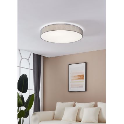 Eglo - LED Zatemnitvena stropna svetilka LED/60W/230V + Daljinski upravljalnik