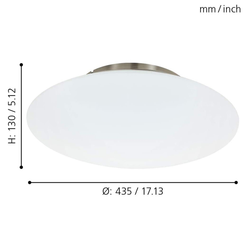 Eglo 97811 - LED RGB Zatemnitvena stropna svetilka FRATTINA-C 1xLED/27W/230V