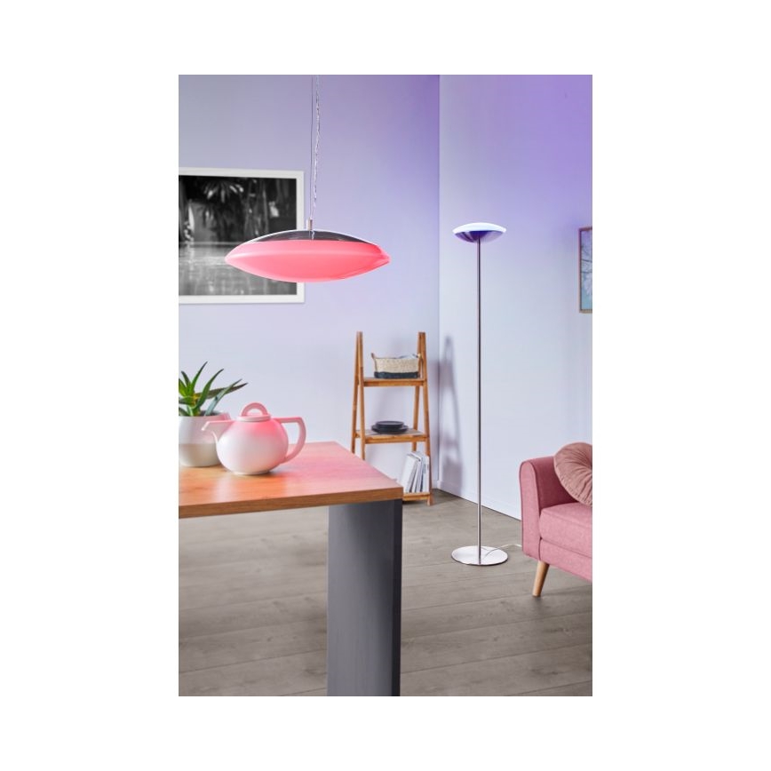 Eglo 97812 - LED RGB lestenec na kablu z možnostjo zatemnitve FRATTINA-C LED/27W/230V