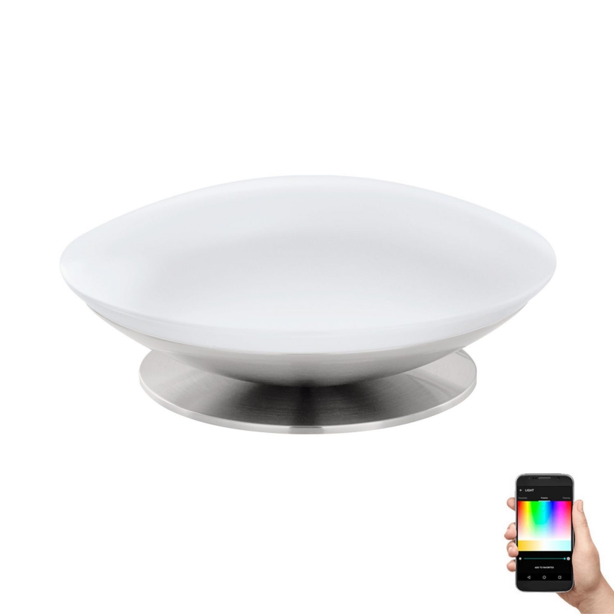 Eglo 97813 - LED RGB Zatemnitvena namizna svetilka FRATTINA-C 1xLED/18W/230V