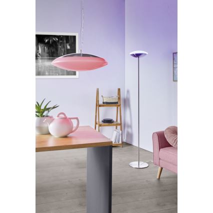 Eglo 97814 - LED RGB zatemnjiva talna svetilka FRATTINA-C 1xLED/18W/230V