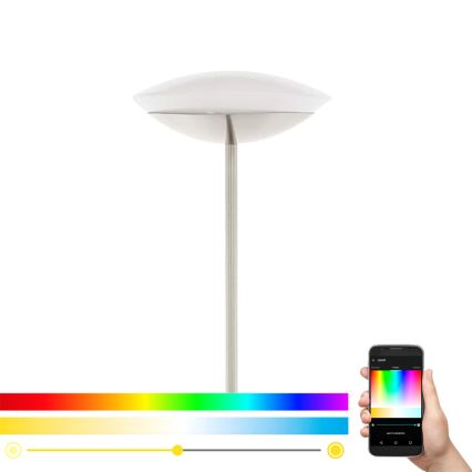 Eglo 97814 - LED RGB zatemnjiva talna svetilka FRATTINA-C 1xLED/18W/230V