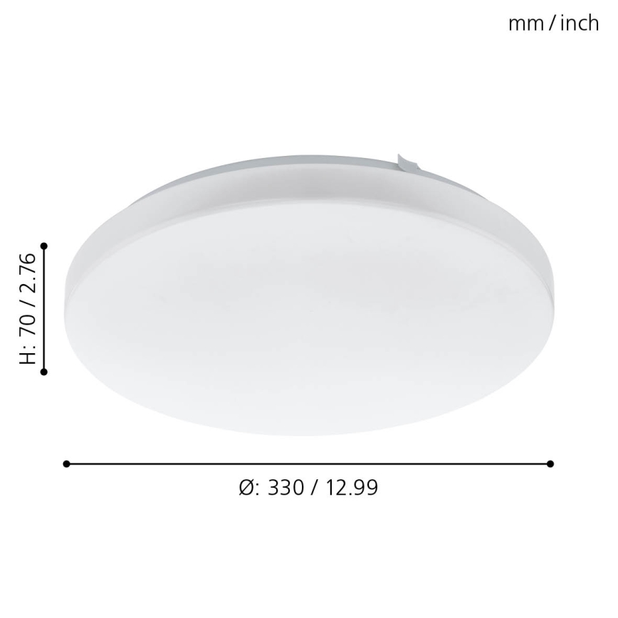 Eglo - LED Stropna svetilka LED/14,6W/230V