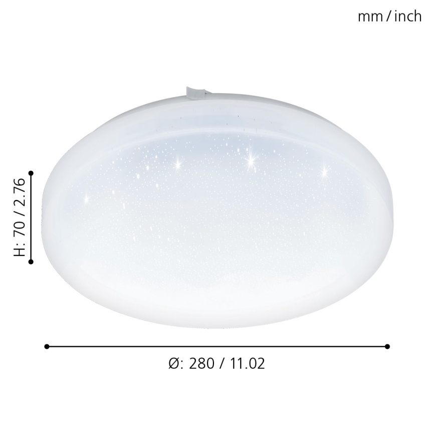 Eglo - LED Stropna svetilka LED/11,5W/230V