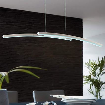 Eglo 97911 - LED RGB Zatemljiv lestenec na kablu FRAIOLI-C 2xLED/17W/230V