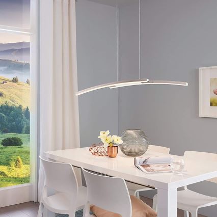 Eglo 97911 - LED RGB Zatemljiv lestenec na kablu FRAIOLI-C 2xLED/17W/230V