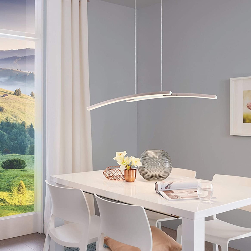 Eglo 97911 - LED RGB Zatemljiv lestenec na kablu FRAIOLI-C 2xLED/17W/230V