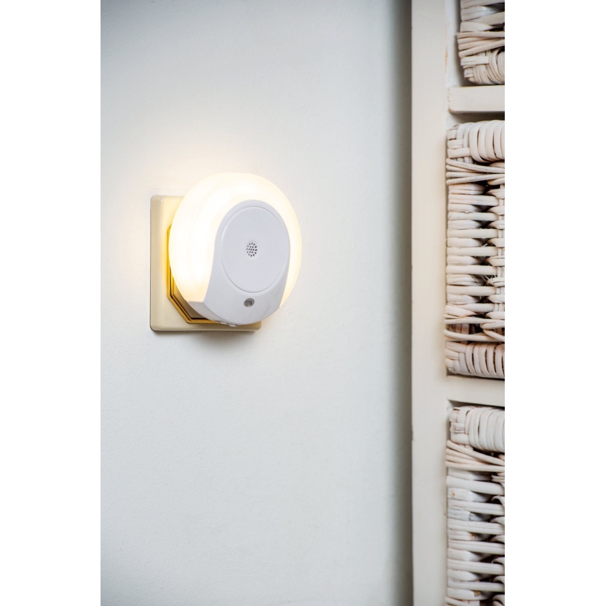 Eglo - LED Nočna luč s senzorjem 2xLED/0,4W/230V