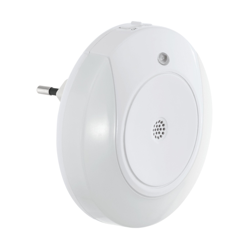 Eglo - LED nočna svetilka s senzorjem mraka 2xLED/0,4W/230V 3000K