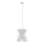 Eglo 97949 - Lestenec na vrvici LOCUBIN 1xE27/40W/230V