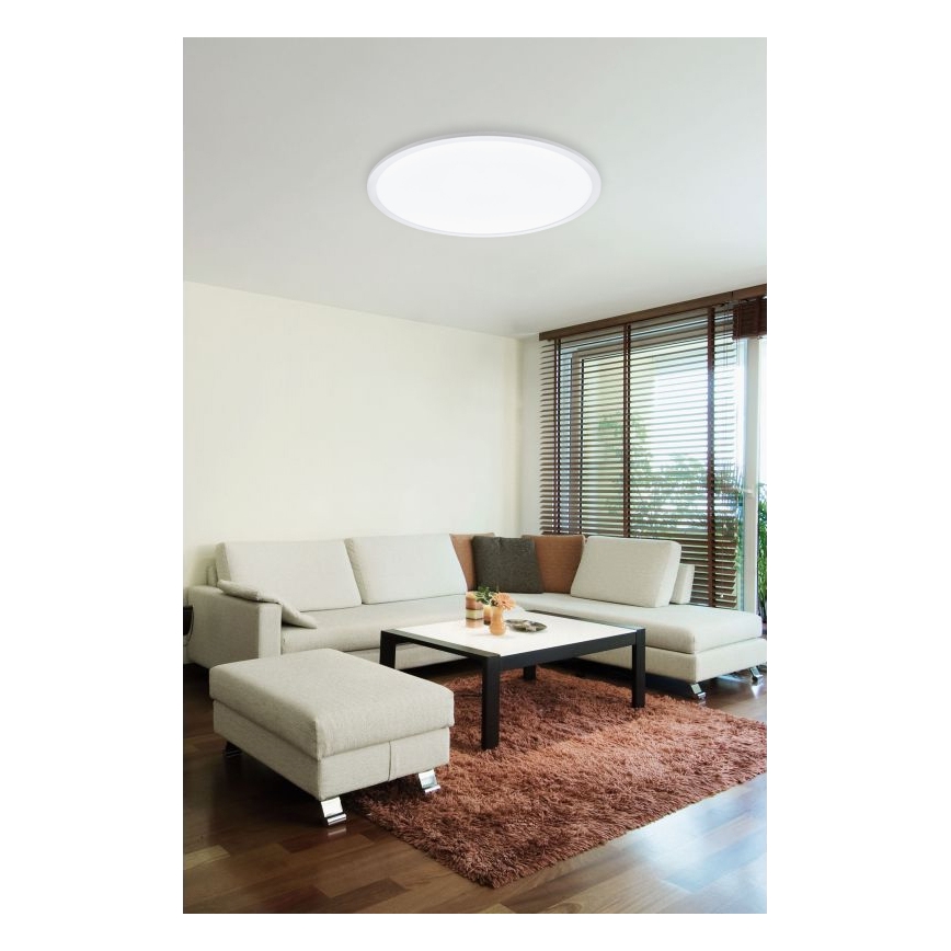 Eglo - LED RGBW Stropna svetilka SARSINA-C LED/34W/230V + Daljinski upravljalnik