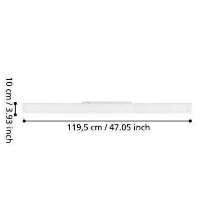 Eglo - LED Plošča LED/40W/230V bela