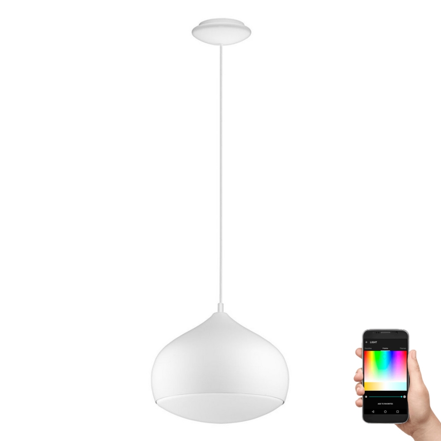 Eglo - LED RGBW Zatemnitveni lestenec na vrvici COMBA-C LED/18W/230V Bluetooth