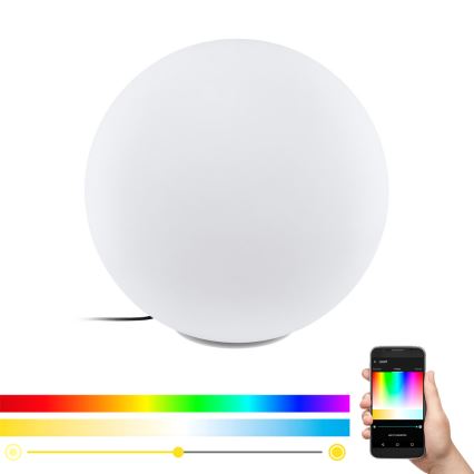 Eglo 98108 - LED RGBW zunanja svetilka MONTEROLO-C, LED 9 W, 230 V, IP65, premer 600 mm