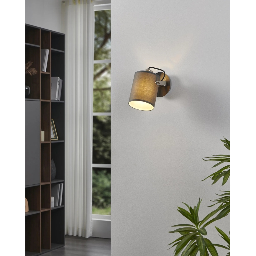 Eglo 98138 - Stensko reflektorsko svetilo VILLABATE 1xE27/10W/230V