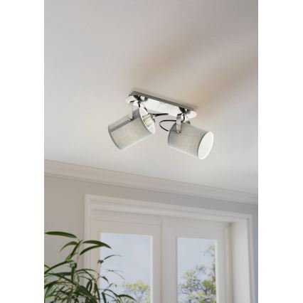 Eglo 98139 - Smerna svetilka VILLABATE 2xE27/10W/230V