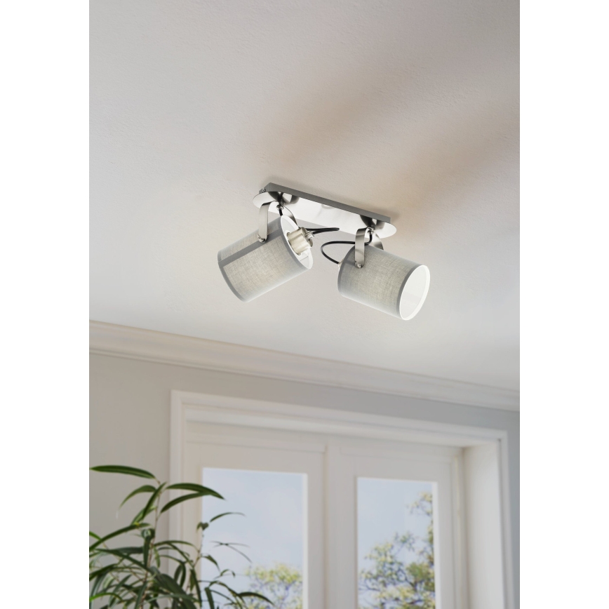 Eglo 98139 - Smerna svetilka VILLABATE 2xE27/10W/230V