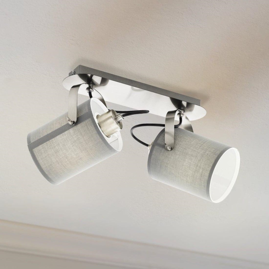 Eglo 98139 - Točkovna svetilka VILLABATE 2xE27/10W/230V