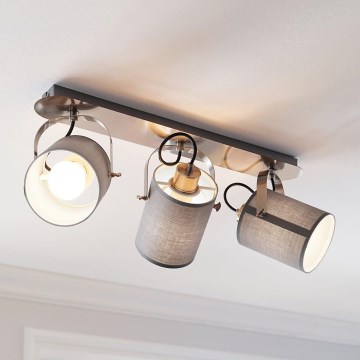 Eglo 98141 - Točkovno svetilo VILLABATE 3xE27/10W/230V